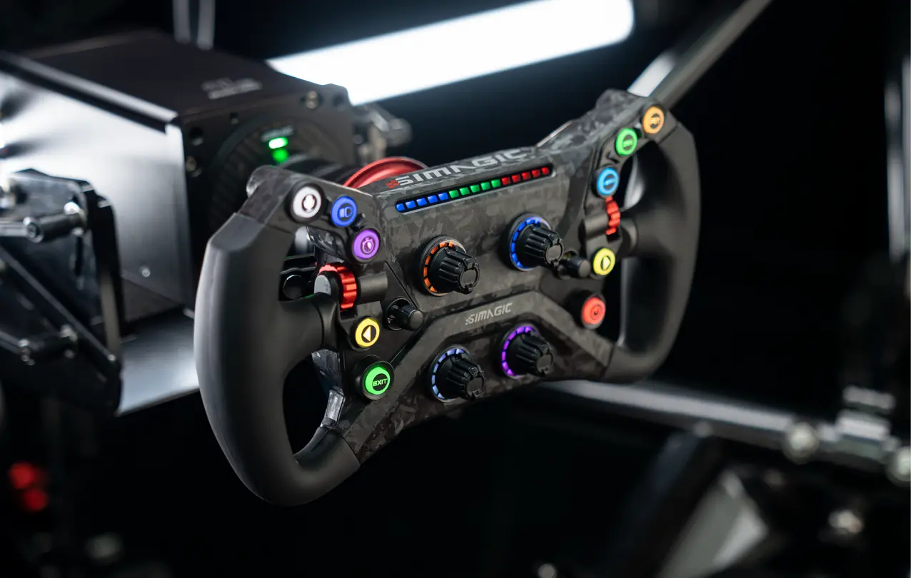 Cockpit of a race car
