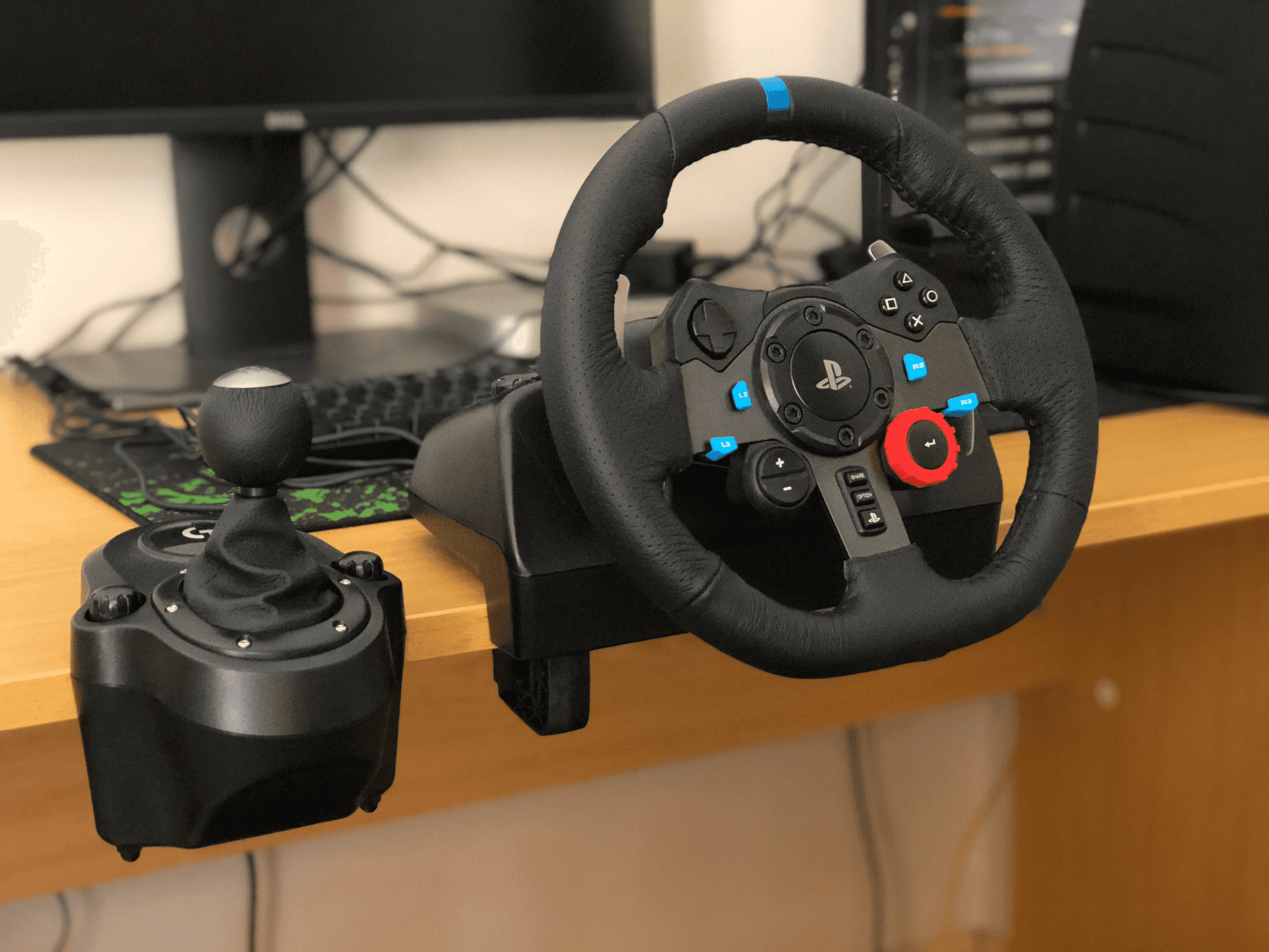 Cockpit of a race car